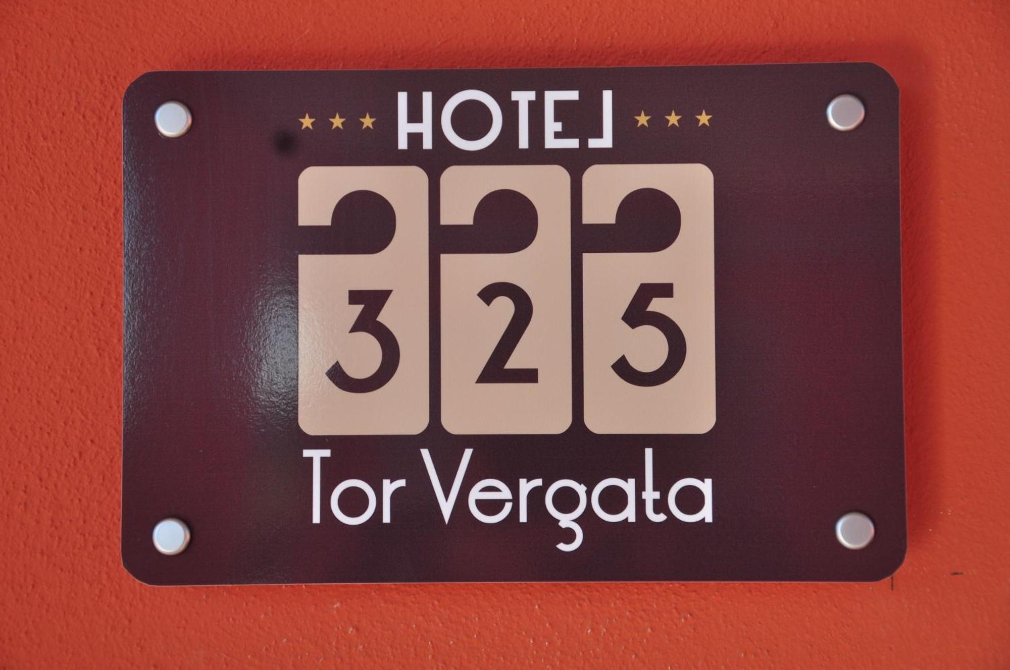 Hotel 325 Tor Vergata Рим Экстерьер фото